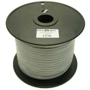 Dynamix C-RJ11 R101 100M Roll 6 Wire Flat Cable. Silver colour. - NZ DEPOT