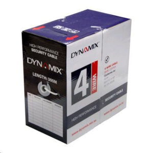 Dynamix C-S4C300 300M 4C 0.44mmm Bare Copper Security Cable. Supplied in Pull Box - NZ DEPOT