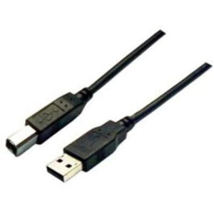 Dynamix C-U2AB-1 1M USB 2.0 Cable Type A Male to Type B Male Connectors for PRINTERs & SCANNERs - NZ DEPOT