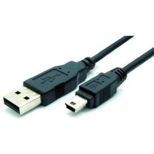 Dynamix C-U2AMB-2 2M USB 2.0 Type Mini B (5pin) Male to Type A Male Connectors. - NZ DEPOT