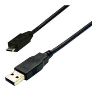 Dynamix C-U2AMICB-03 0.3M USB2.0 Type Micro B Male to Type A Male microUSB Connectors for Smartphones - NZ DEPOT
