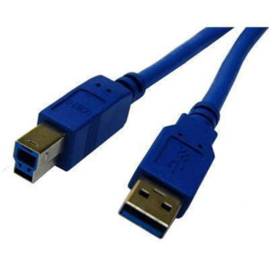 Dynamix C-U3AB-2 2M USB3.0 Type A Male to Type B Male Cable - Colour Blue - NZ DEPOT