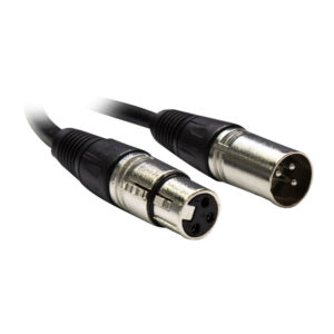 Dynamix C-XLR3-1 1M XLR 3-Pin Male to Female Balanced Audio Cable - NZ DEPOT