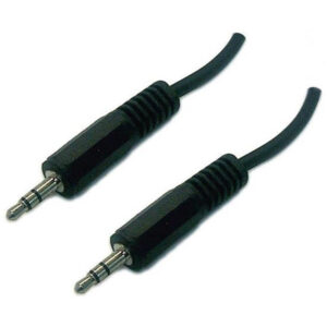 Dynamix CA-ST-MM2 2m 3.5mm jack STEREO CABLE MALE/MALE black - NZ DEPOT