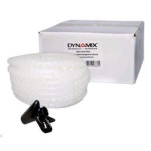 Dynamix EW 1520C 20Mx15mm Easy Wrap Cable Management Solution Bulk Packed CLEAR Colour Includes Tool. NZDEPOT - NZ DEPOT