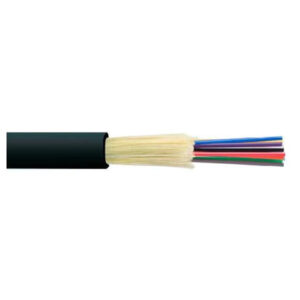Dynamix F-TBOS206-500M 500m G.562D 6 Core Single Mode Tight Buffered Fibre Cable Roll Indoor Outdoor Rated.BlackONFR Jacket