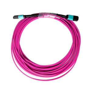Dynamix FT-MPOOM4-30 30M OM4 MPO ELITE Trunk Multimode Fibre Cable. POLARITY C Crossed Trunk Cable Made with ELITE ELITE Low Loss Female Connectors - NZ DEPOT