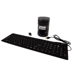 Dynamix KEY-FOLDUSB02 USB Mini Flexible Rollup Keyboard - NZ DEPOT