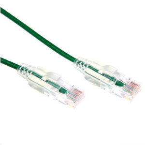 Dynamix PLSG-C6-1.5 1.5m Cat6A 10G Green Ultra-Slim Component Level UTP Patch Lead (30AWG) with RJ45 Unshielded 50 1 Dynamix PLSG C6 1.5 1.5m Cat6A 10G Green Ultra Slim Component Level UTP Patch Lead 30AWG with RJ45 Unshielded 50 NZDEPOT - NZ DEPOT