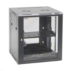 Dynamix RSFDS12-600 12RU 600mm Deep Universal Swing Wall Mount Cabinet. Removable Backmount (600x600x635mm) - NZ DEPOT