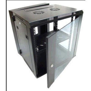 Dynamix RSFDS24 24RU Universal Swing Wall Mount Cabinet. Removable Backmount supplied with Left & RightHinges - NZ DEPOT