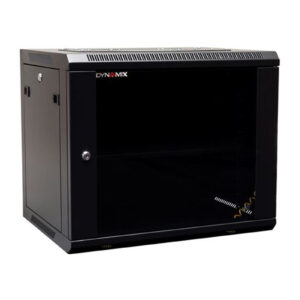 Dynamix RWM9 9RU Wall Mount Cabinet 450mm Deep (600 x 450 x 501mm). Includes 1x Fixed Shelf