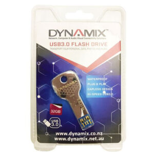 Dynamix U3-KFD32GB 32GB USB3.0 Key Flash Drive - NZ DEPOT