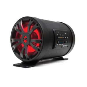 ECOXGEAR SoundExtreme ES08 500W 8 Waterproof Subwoofer Black Mounts to ATVs Boats Golf Carts More RGB LEDs Connects wirelessly to ECOXGEAR Powersports Soundbars or wired to any sub output NZDEPOT - NZ DEPOT
