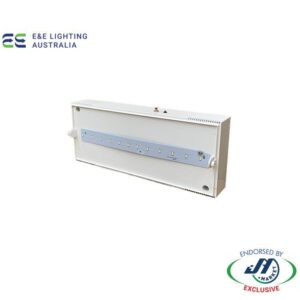 E&E 3W LED Exit Shoebox Type Body Only Lithium Battery - CS-EXBOXL-NZ -  -  - Emergency & Exit Lighting