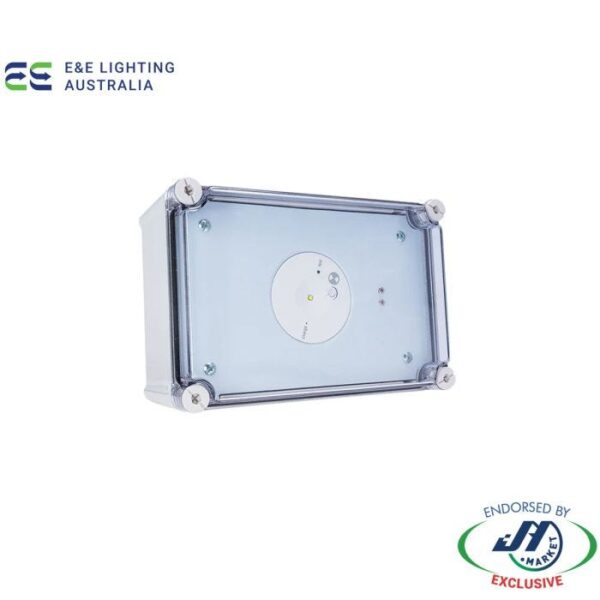 E&Amp;E 3W Led Weatherproof Emergency D40 Lithium Battery Ip65 - Cs-Emlitelwp-Nz -  -  - Emergency &Amp; Exit Lighting