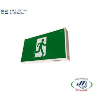 E&E 40M LED Jumbo Exit Wall/Ceiling Lithium Battery - CS-EXJUMBO40ML-NZ -  -  - Emergency & Exit Lighting