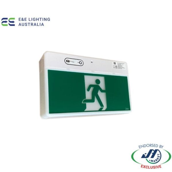 E&Amp;E 4W Led Exit All In One Wall/Ceiling Mount - Cs-Exway-Nz -  -  - Emergency &Amp; Exit Lighting