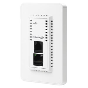 Edimax IAP1200 AC1200 In Wall Dual Band PoE Access Point. 802.11ac High speed dual band.In walldesign with easy install kit. High density BYOE usage. Seamless mobility. NZDEPOT - NZ DEPOT