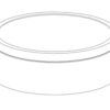 Lip Seal End Cap galv 630dia for Spiro - LSENDC630 - Duct Fittings - Metal Fittings