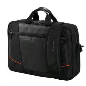 Everki EKB419 Notebook Bag Flight Briefcase 16" Black Checkpoint friendly design