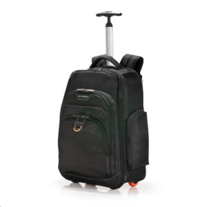 Everki EKP122 Atlas Wheeled Laptop Backpack. Fits Notebooks 13-17.3". Felt-lined iPad/Kindle/tablet Pocket. Smooth