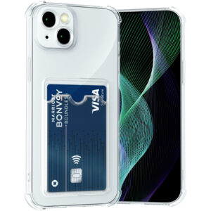 Fashion Case for iPhone 14 Plus Clear with Card Slot TPU NZDEPOT - NZ DEPOT