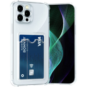Fashion Case for iPhone 14 Pro Clear with Card Slot TPU NZDEPOT - NZ DEPOT