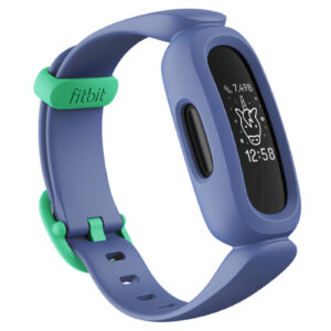 Fitbit Ace 3 Fitness Tracker - Cosmic Blue / Astro Green > Phones & Accessories > Smart Watches & Fitness Watches > Fitness Watches & Activity Trackers - NZ DEPOT