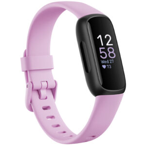 Fitbit Inspire 3 Fitness Tracker - Black / Lilac Bliss - NZ DEPOT