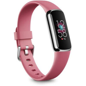 Fitbit Luxe Fitness Tracker - Platinum / Orchid > Phones & Accessories > Smart Watches & Fitness Watches > Fitness Watches & Activity Trackers - NZ DEPOT