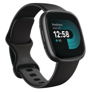Fitbit Versa 4 Smart Watch - Black / Graphite > Phones & Accessories > Smart Watches & Fitness Watches > Smart Watches & Wearables - NZ DEPOT