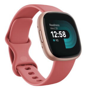 Fitbit Versa 4 Smart Watch - Pink Sand / Copper Rose > Phones & Accessories > Smart Watches & Fitness Watches > Smart Watches & Wearables - NZ DEPOT