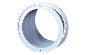 Flange Plastic 150mm with retaining Ring VEF150 Duct Fittings Plastic Adaptors Accessories 1 - NZ DEPOT
