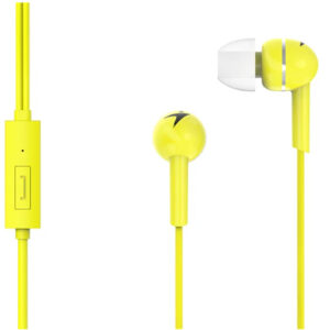Genius HS M300 In Ear Headphones Yellow NZDEPOT - NZ DEPOT