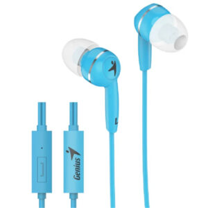 Genius HS M320 Wired Over Ear In Ear Headphones Blue NZDEPOT - NZ DEPOT
