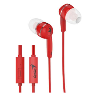 Genius HS M320 Wired Over Ear In Ear Headphones Red NZDEPOT - NZ DEPOT