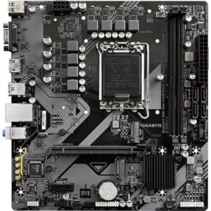 Gigabyte B760M H MATX Motherboard For Intel 12th13th Gen LGA1700 B760 Socket 2x DDR5 Dimm 2x M.2 2x Internal USB 2.0 1x Internal USB 3.2 NZDEPOT - NZ DEPOT