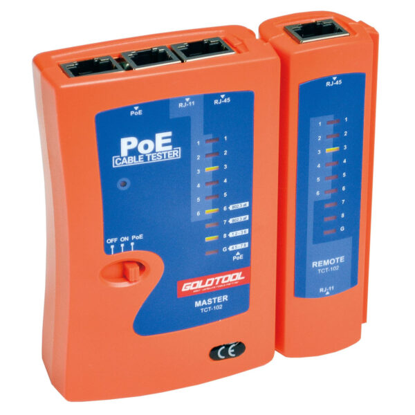 Goldtool Combo POE & Cable Tester. - NZ DEPOT