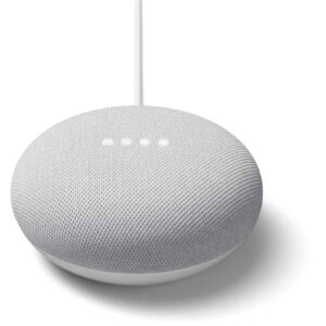 Google Nest Mini Smart Speaker with Google Assistant - Rock Candy (Chalk) - NZ DEPOT