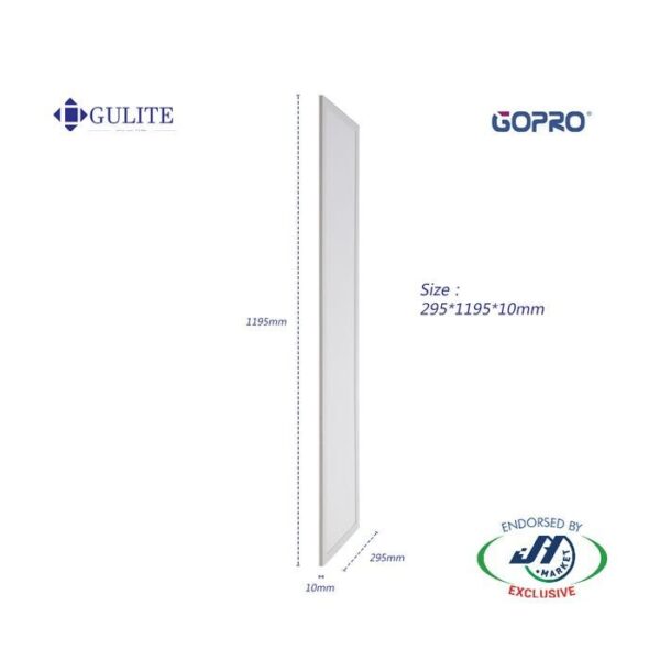 Gulite 32W Led Panel Tri-Colour 1195X295 - Cs-Gppl-A1-S14-32-11-01-A-2-C-Nz -  - Panels &Amp; Frames - Lighting