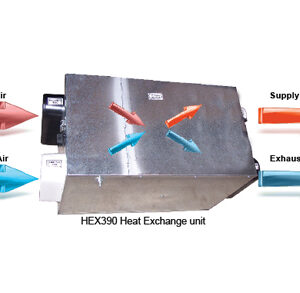 Heat Exchanger w SummerBy-pass automatic digital controller* - ZZ HEX390SBDIGI - Heat Exchange - Heat Exchange Domestic