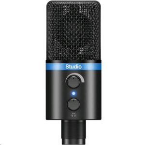 IK Multimedia iRig Mic Studio Portable Large Diaphragm Digital Microphone - Black - NZ DEPOT