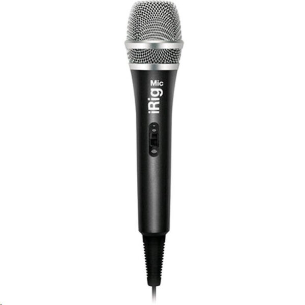 IK Multimedia iRig Multimedia Microphone with 3 Level Gain Switch - NZ DEPOT