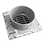 Intumescent Fire Damper 150mm for fire rated ceilings - IFD-CE3-150 - Fire Dampers - Fire Dampers