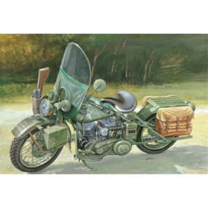 Italeri - 1/9 - U.S. Army WWII Motorcycle - NZ DEPOT