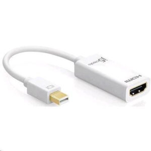 J5create Mini Display Port to 4K HDMI Adapter Ideal accessory for Apple iMac or MacBook Air