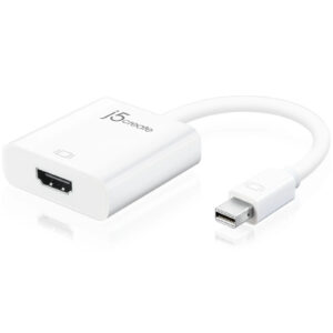 J5create Mini Display Port to HDMI Adapter Ideal accessory for Apple iMac or MacBook Air