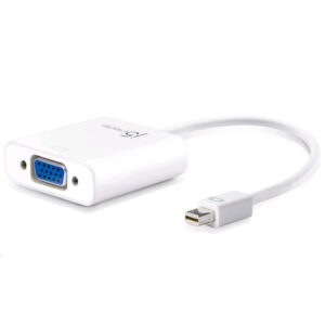 J5create Mini Display Port to VGA Adapter Ideal accessory for Apple iMac or MacBook Air