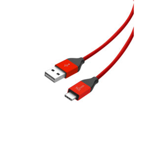 J5create Premium Aluminum 1.2M Red Type-C To USB 5V 3A 15W Charging Cable
